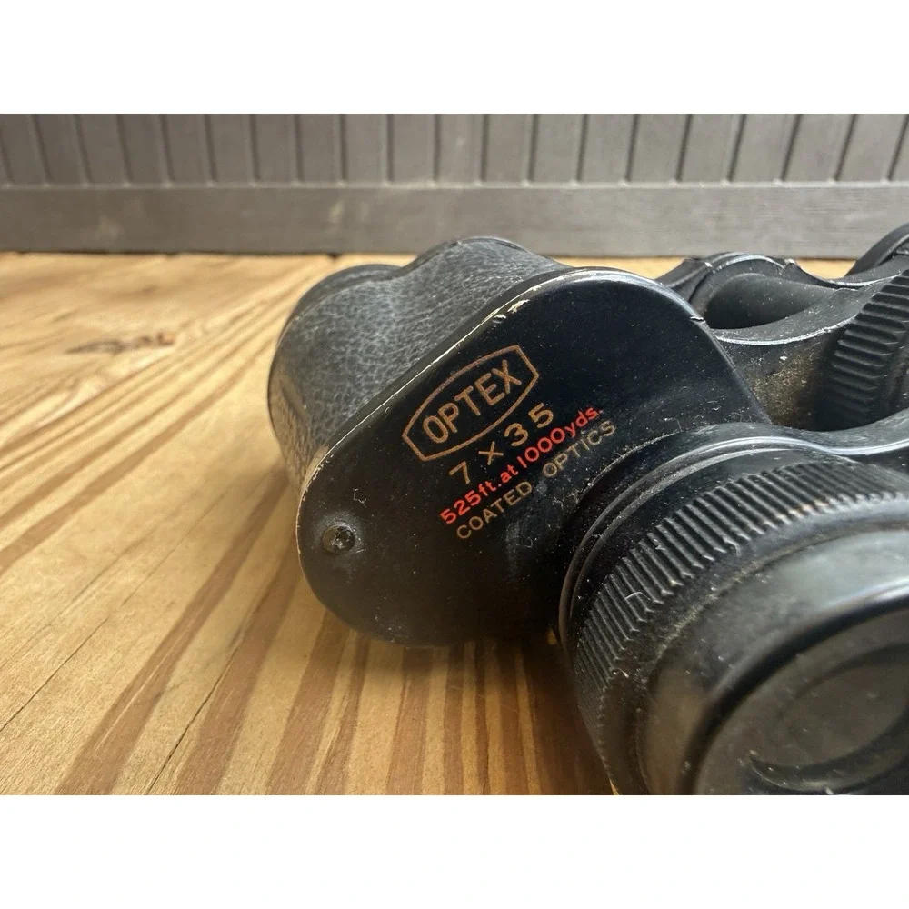 Optex Binoculars 7 X 35 SPI Special Wide Angle Field 10 Coated Optics
